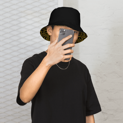 Happy 2B Here Reversible Bucket Hat