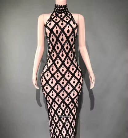 Rhinestone Dress