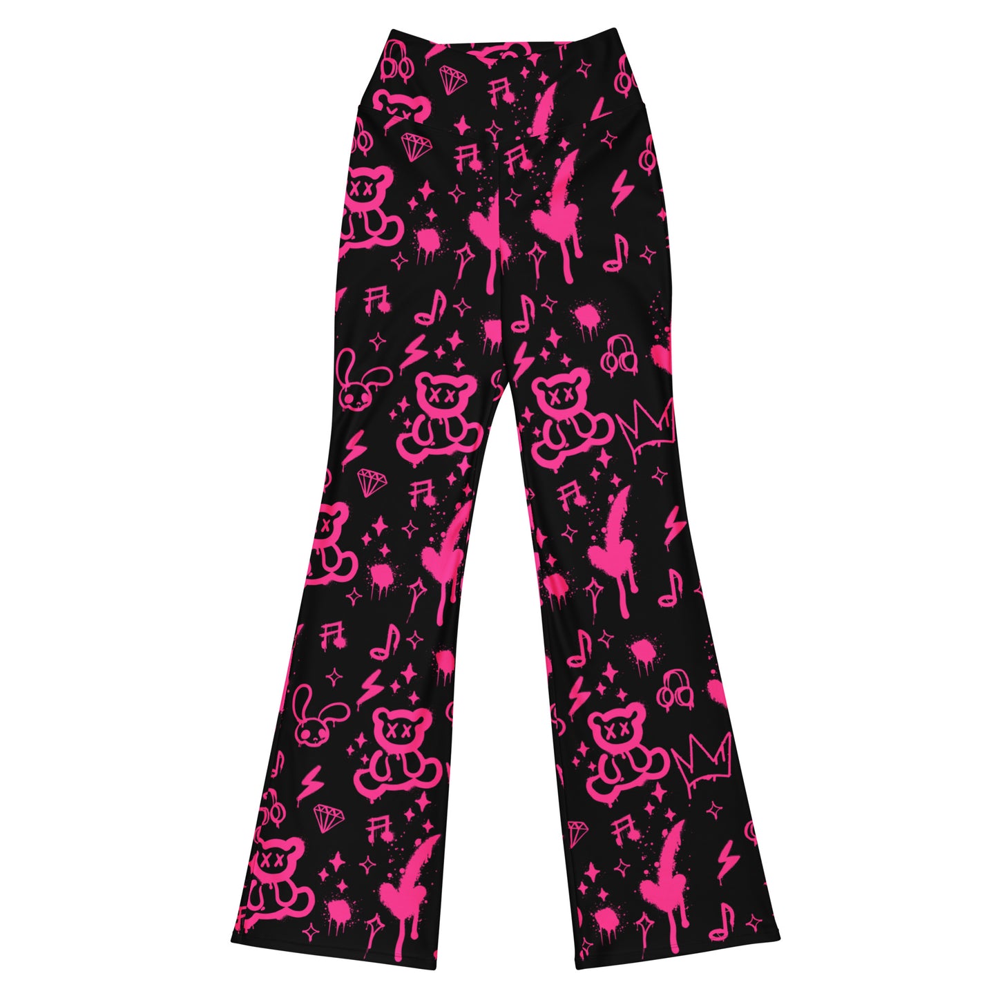 The Pink Haus Flare Leggings