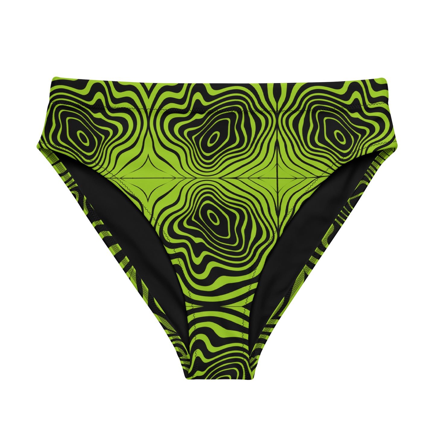 Green Spiral Bikini Bottom