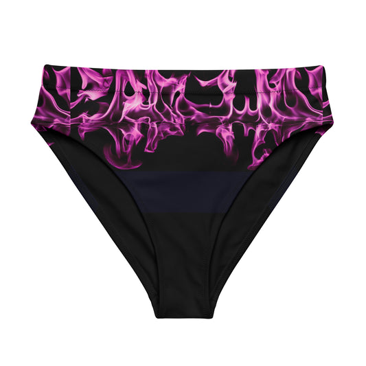 Pink Flame High Waisted Bottom