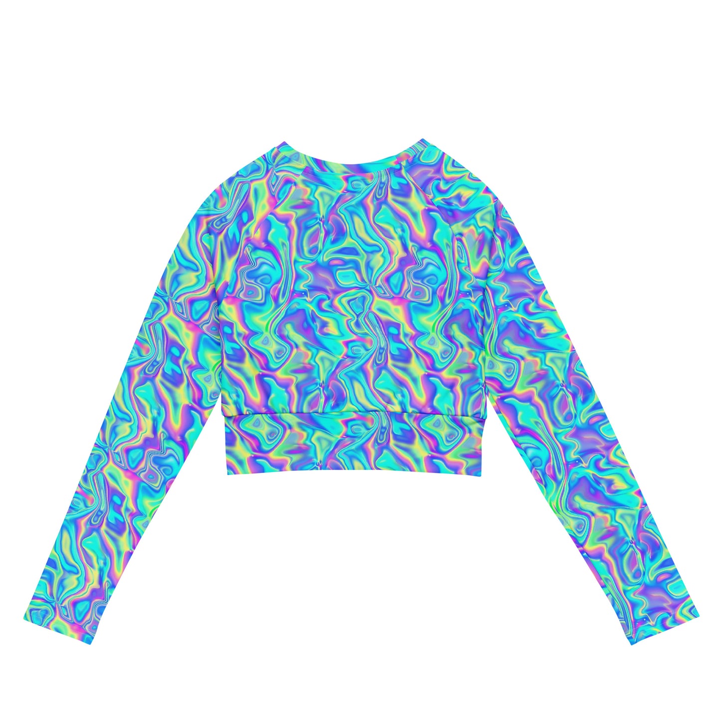 Plasma Long Sleeve Crop Top