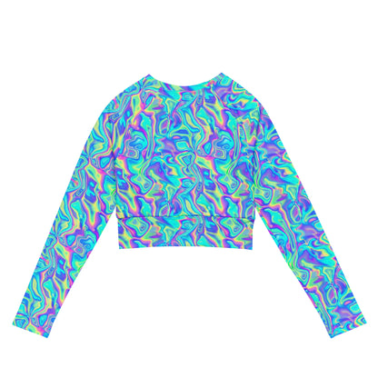 Plasma Long Sleeve Crop Top
