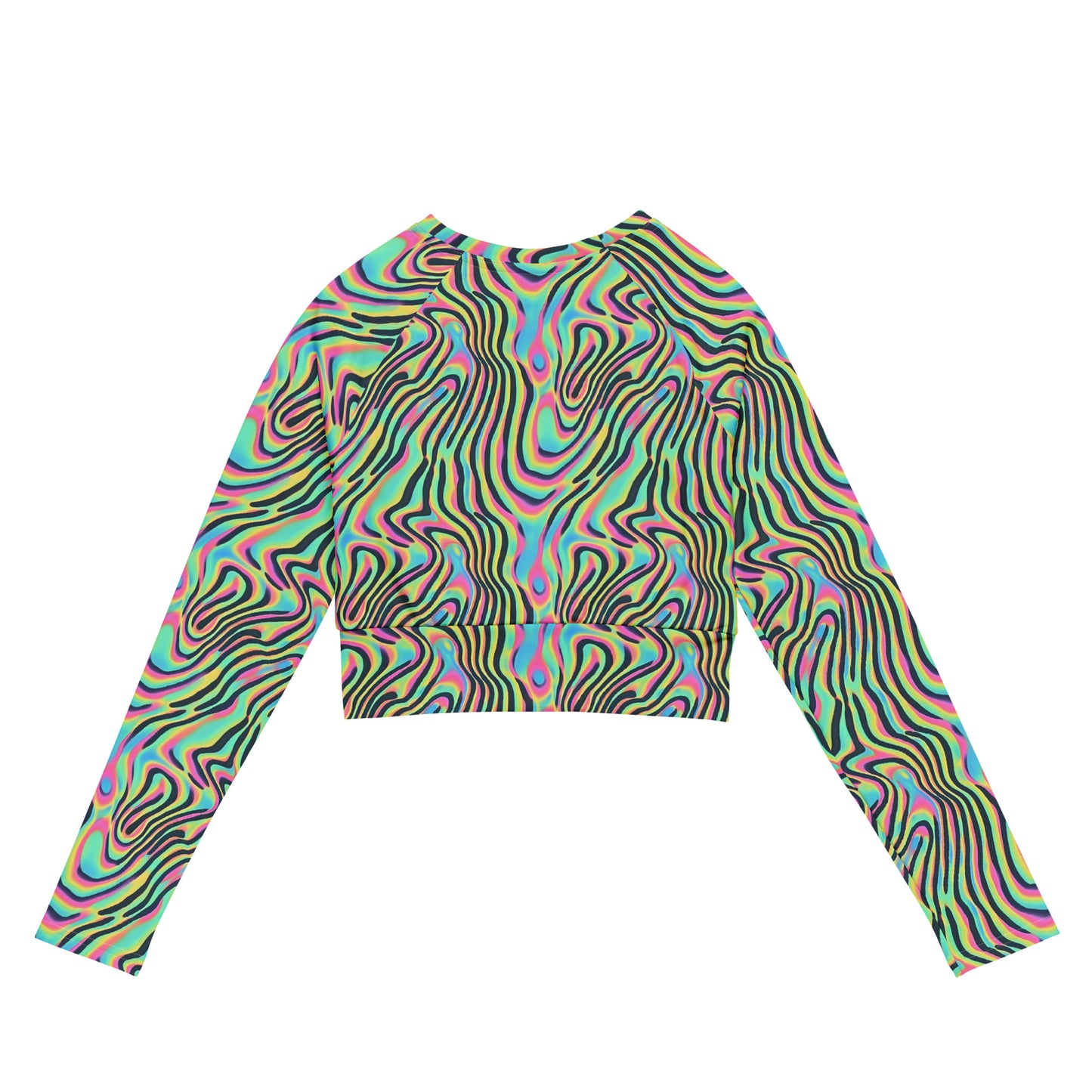 Take A Trip Long Sleeve Crop Top