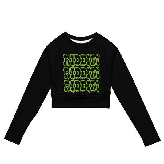 Riddim Long Sleeve Crop Top