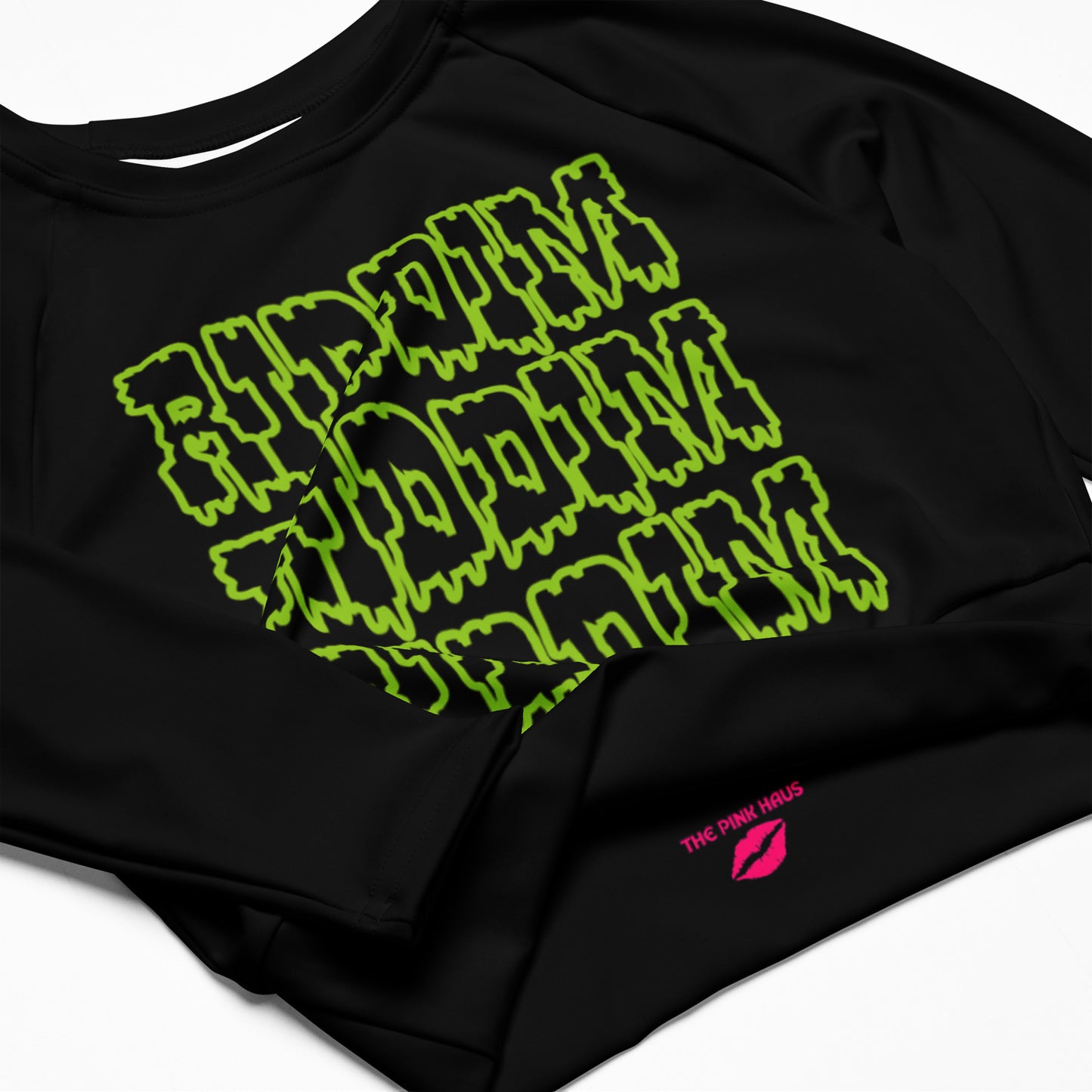 Riddim Long Sleeve Crop Top