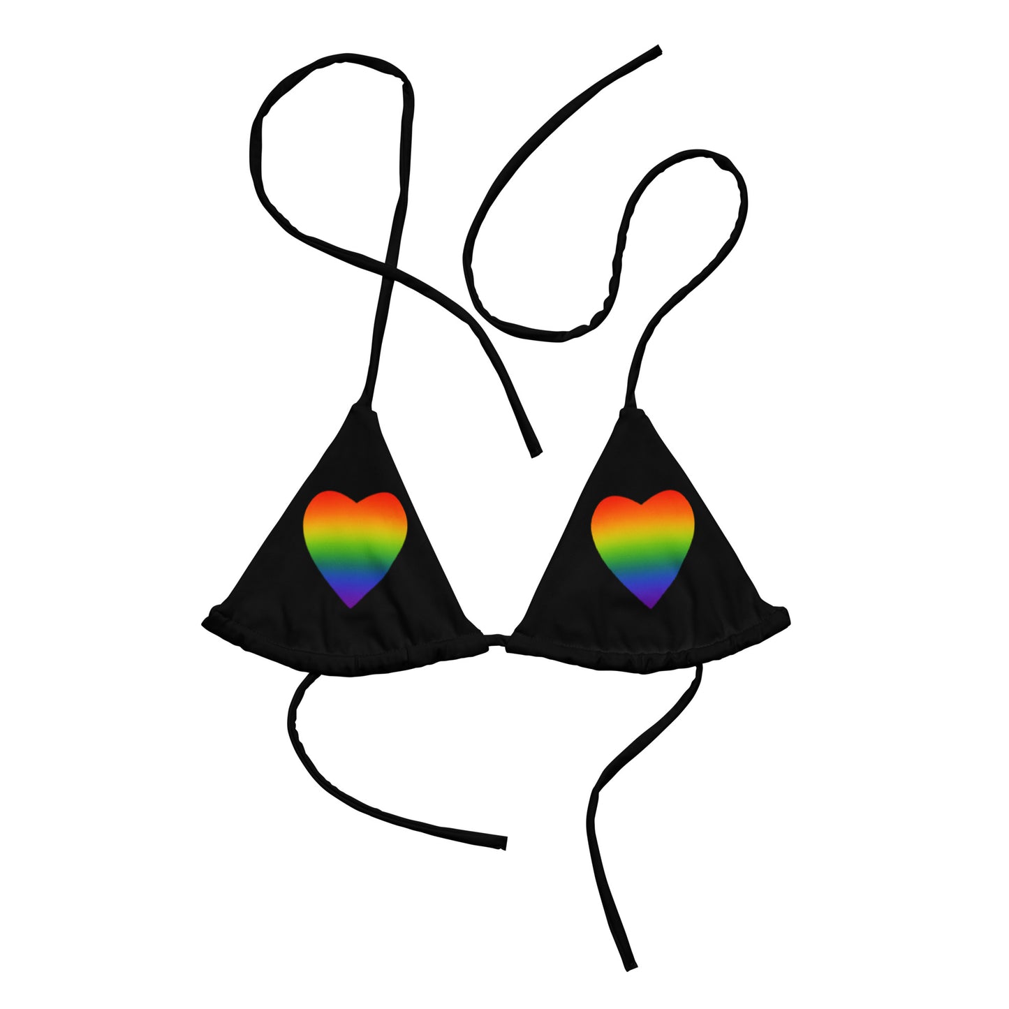 Rainbow Bikini Top