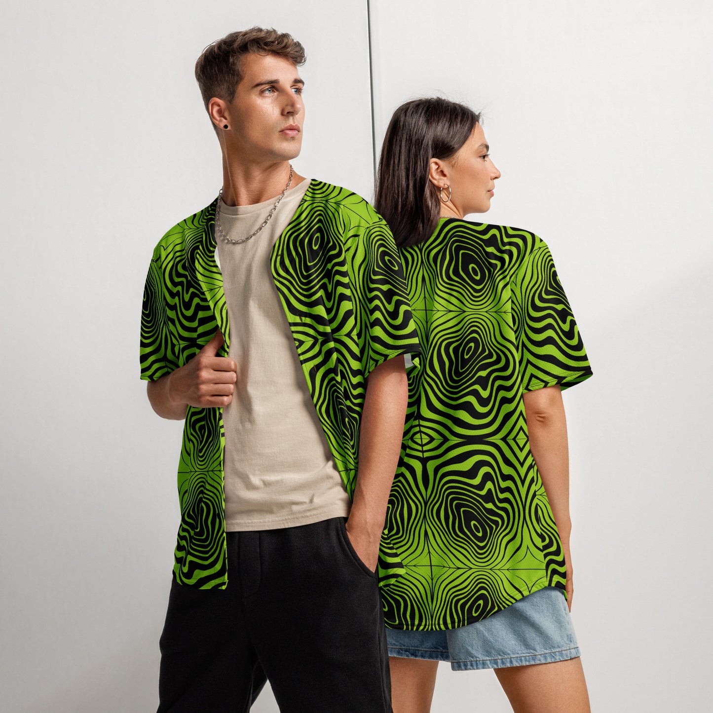 Green Spiral Jersey UNISEX