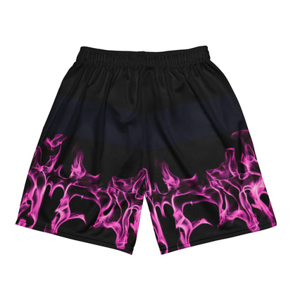 Pink Flame Shorts UNISEX