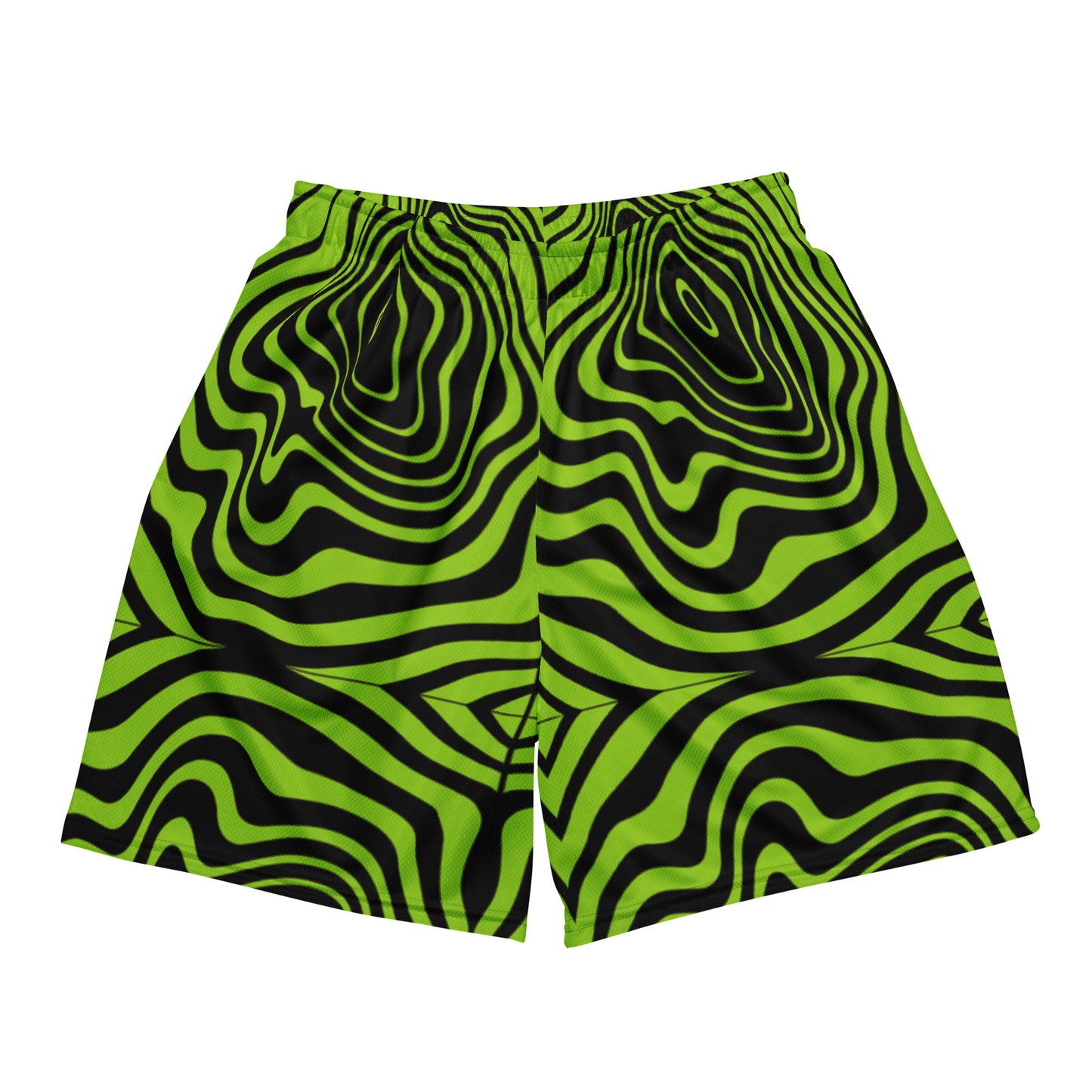 Green Spiral Shorts UNISEX