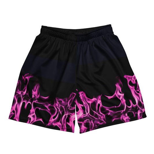 Pink Flame Shorts UNISEX