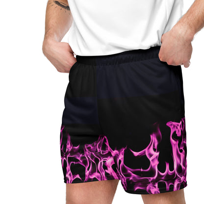 Pink Flame Shorts UNISEX