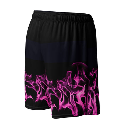 Pink Flame Shorts UNISEX