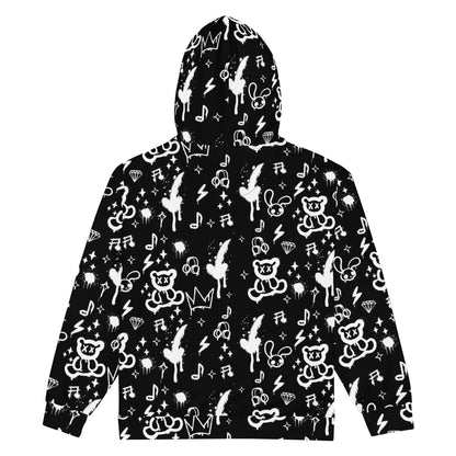 The Pink Haus Zip Up Hoodie