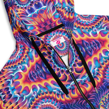 Flame Thrower Zip Up Hoodie