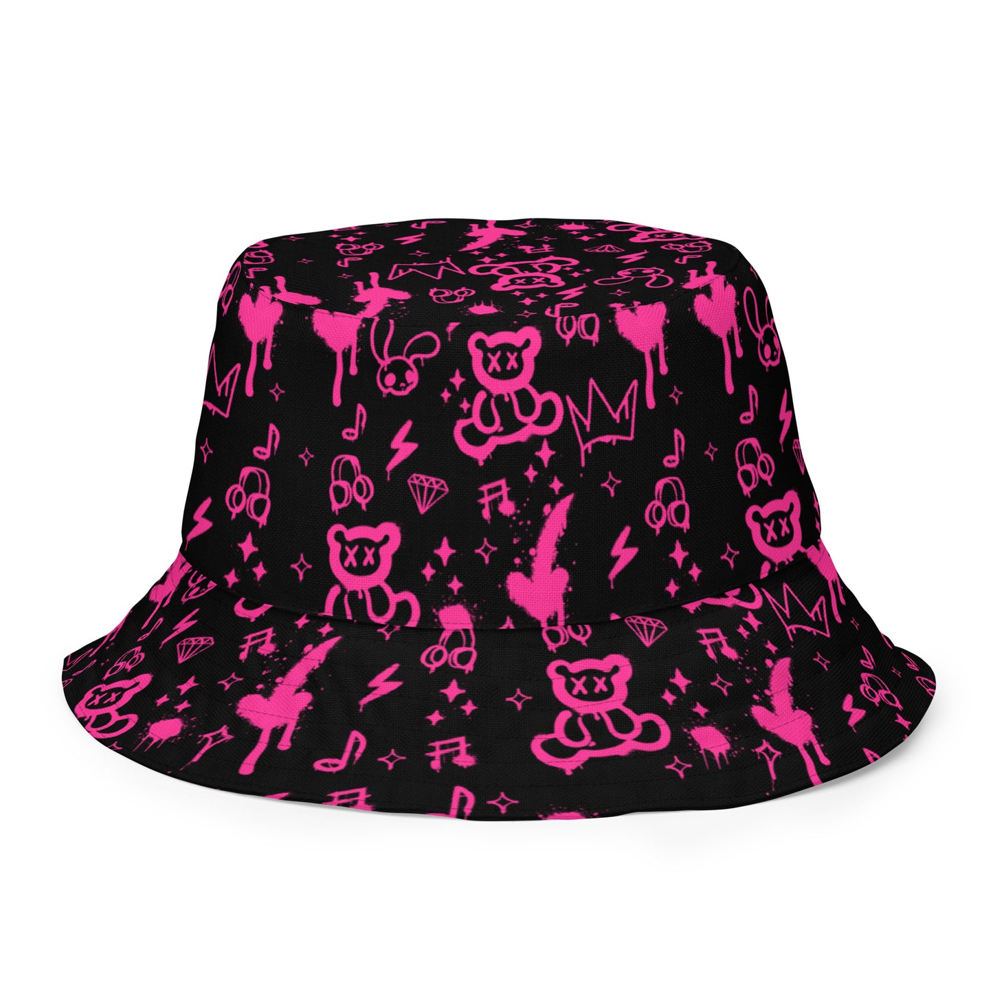 The Pink Haus REVERSIBLE Bucket Hat