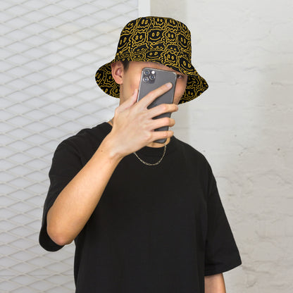 Happy 2B Here Reversible Bucket Hat