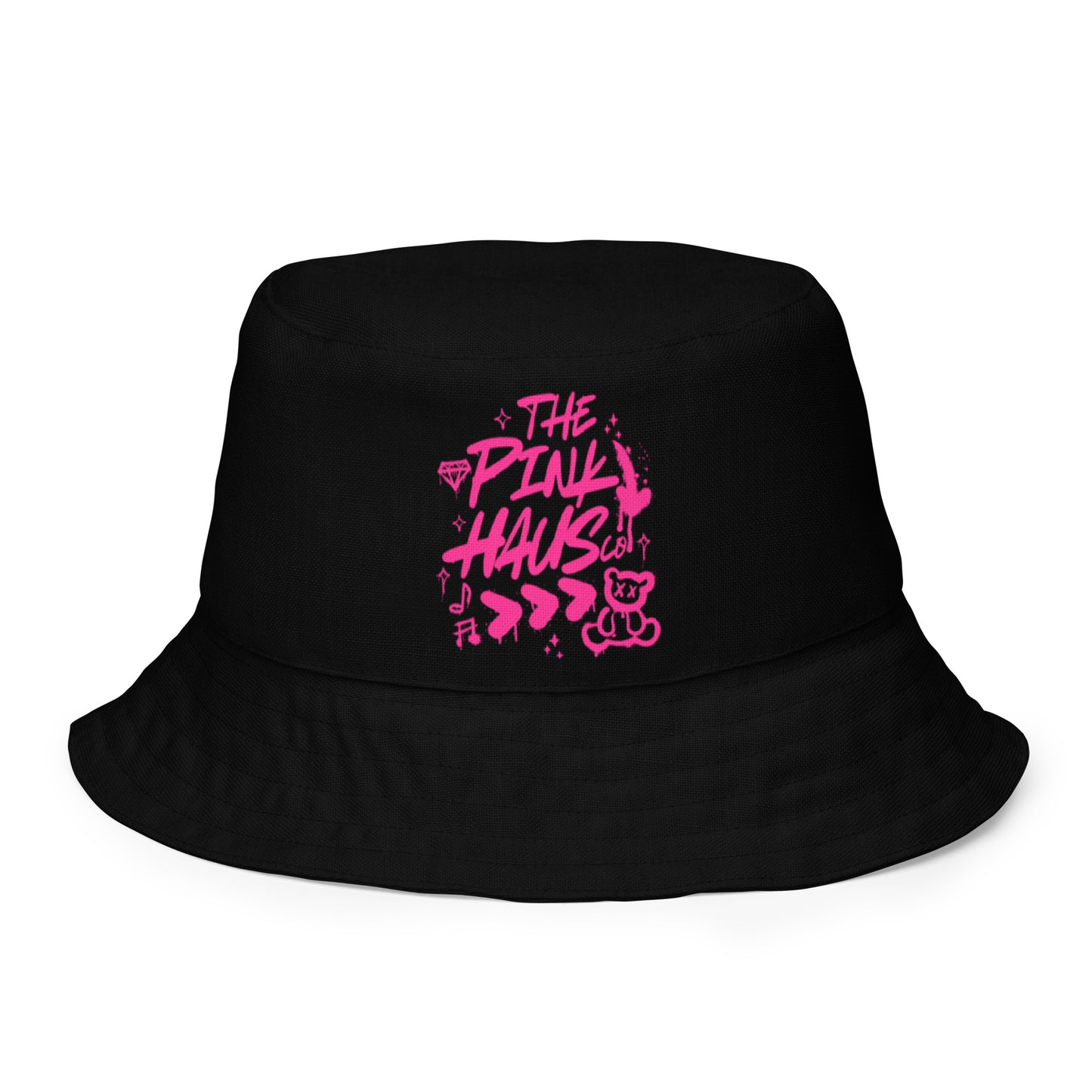 The Pink Haus REVERSIBLE Bucket Hat