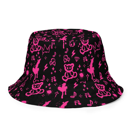 The Pink Haus REVERSIBLE Bucket Hat