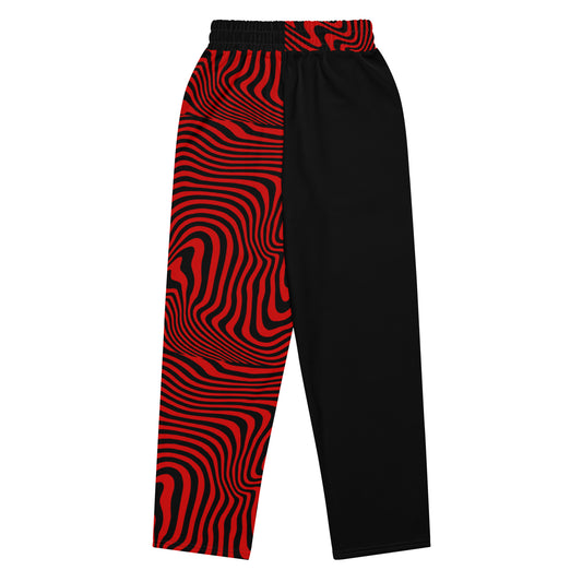 Rave Till The Grave Wide Leg Joggers