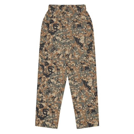 Camo Wide Leg Joggers UNISEX