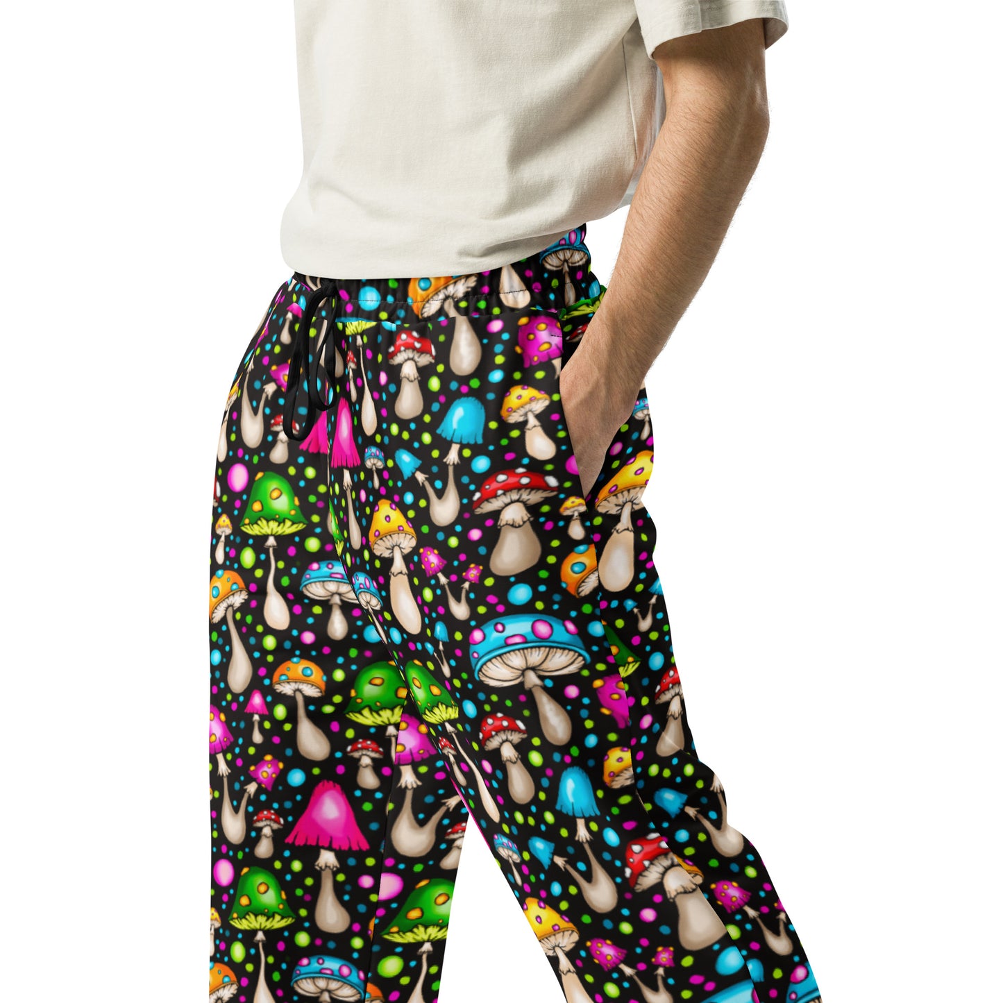 Shroom Wide Leg Joggers