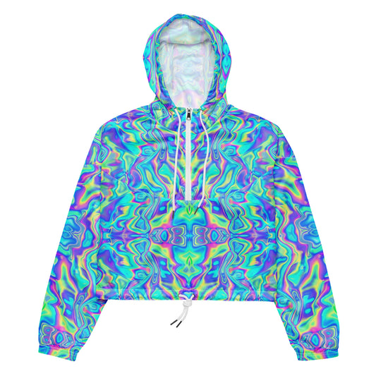 Plasma Cropped Windbreaker