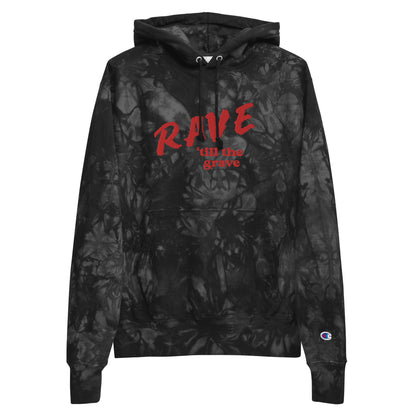 Rave ‘Till The Grave Embroidered Hoodie
