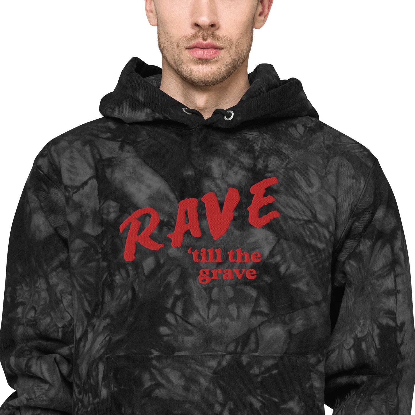 Rave ‘Till The Grave Embroidered Hoodie