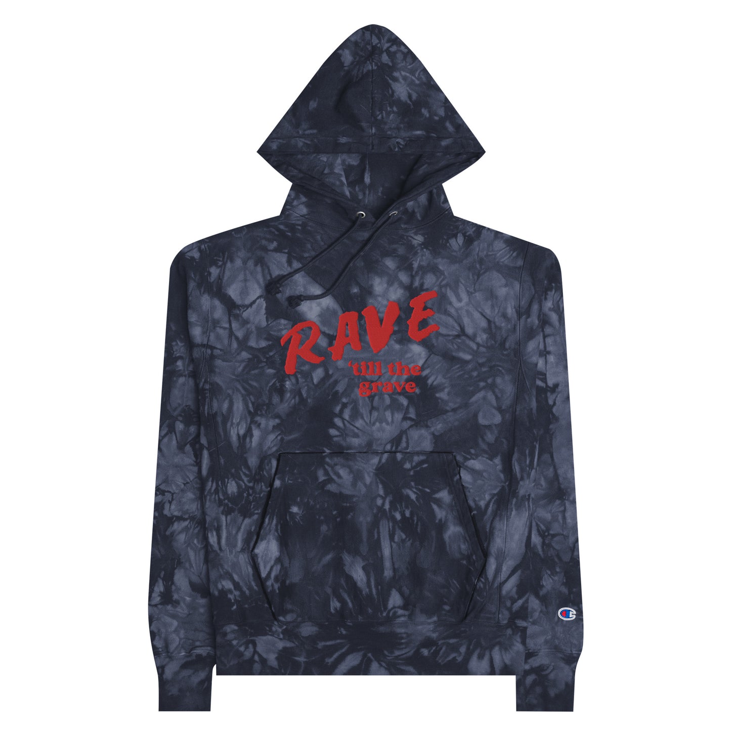 Rave ‘Till The Grave Embroidered Hoodie