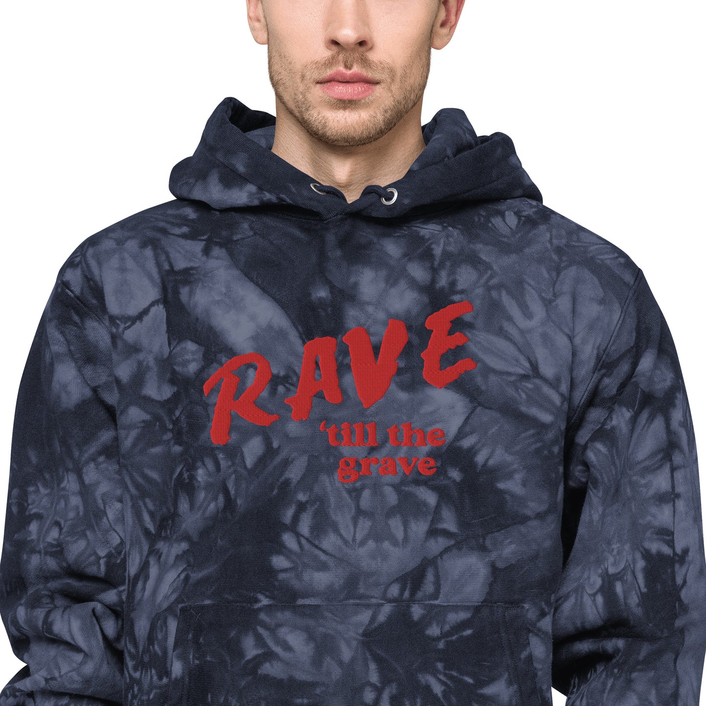 Rave ‘Till The Grave Embroidered Hoodie